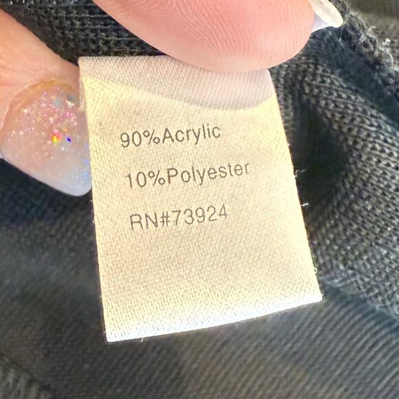 Ming Wang Large women black white check cardigan old money quiet luxury fall - Picture 6 of 8